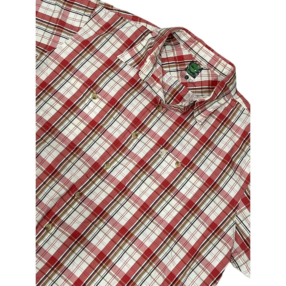 Timberland,‎ S/S button up, Red, S XL, 861-Y